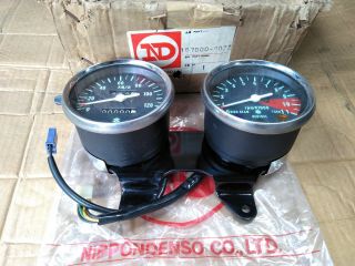 Rare Nos Suzuki Gt100 Gt125 Speedometer Assy Tachometer