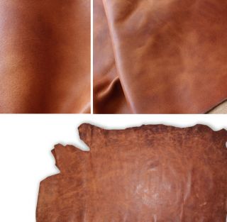 Vintage Look Cow Hide,  Veg Tanned Full Grain Horween Leather 2.  0 - 2.  2mm (5.  5oz)