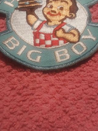 Vintage rare Bob ' s Big Boy Embroidered Patch 5