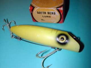 South Bend King Bass Oreno.  neon color. 2