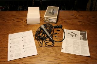 Vintage Electro - Voice 635a Dynamic Omni Microphone Ev 635a W/ Org Box