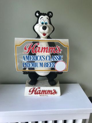 Vintage 1960’s Hamm’s Beer Store Display Sign 3