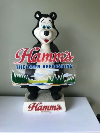 Vintage 1960’s Hamm’s Beer Store Display Sign 4