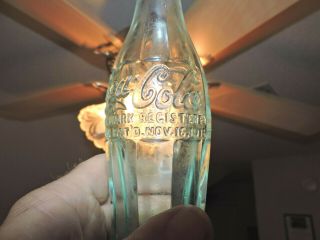 Rare Coca Cola Nov.  16,  1915 6 Oz Bottle " Jasper,  Ala.  " Porter 