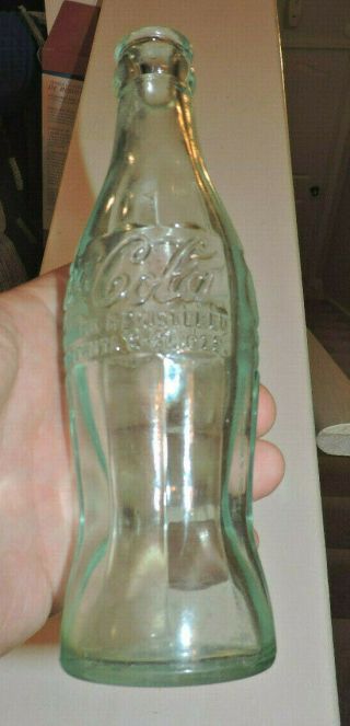 RARE COCA COLA NOV.  16,  1915 6 OZ BOTTLE 