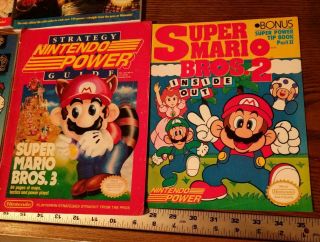 Vintage Nintendo Player ' s Guides,  Mario Mania,  Top Secret,  NES,  Game Boy, 7