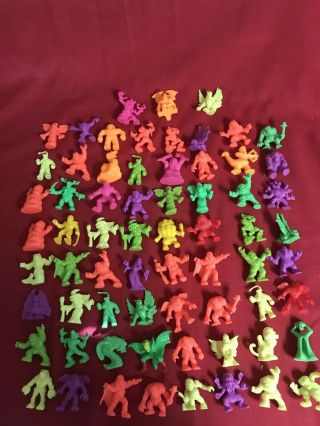 Group Of 67 Vintage 1990’s Monster In My Pocket Action Figures