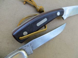2 XCLNT VTG SCHRADE KNIVES - ONE WALDEN 225H & 1 154OT - - BOTH USA & IN GOOD COND 8