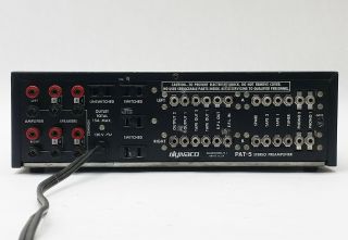 VINTAGE DYNACO PAT - 5 PAT5 SOLID - STATE STEREO PREAMP PRE AMP PREAMPLIFIER PARTS 6