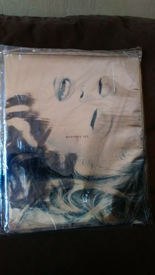 Vintage 1992 Madonna Sex Book Special Cd Usa First 1st Edition Foil