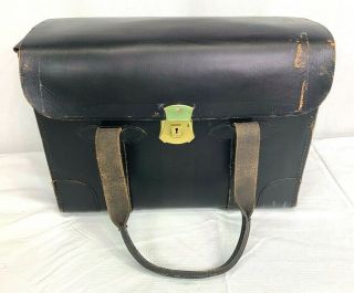 Vintage Us Air Force Navigators Type Viii Class 1 Leather Briefcase