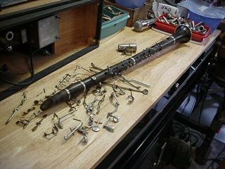 Vintage Buffet Crampon Wood Clarinet Ready For Overhaul 1920s ? Old One Look