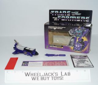 Astrotrain Mib 100 Complete 1985 G Vintage Hasbro Action Figure G1 Transformers