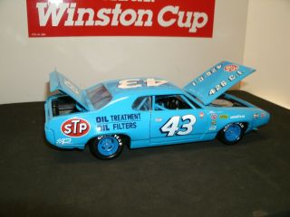 43 Richard Petty 1972 Plymouth - - The Very 1st Stp Race Car 1/24 Very Rare Custom