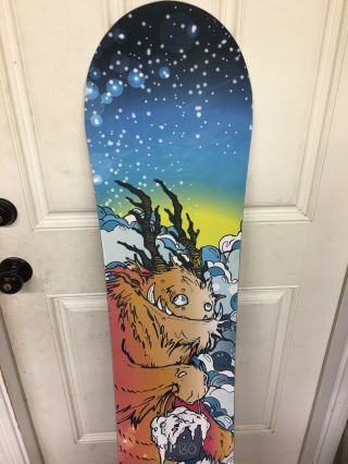 2014/15 L2r Abstract 160 Snowboard Live To Ride Rare Made In The USA 2