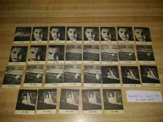 RARE 1964 Horrorscope Movie Viewer Cards Multiple Toymakers Universal Monsters 7
