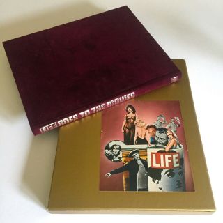 " Life Goes To The Movies " Rare 1975 1st Edtn Slipcase Deluxe Edtn Collector Book