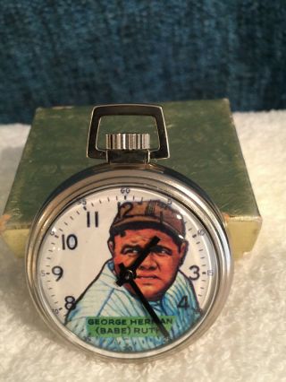 Vintage Babe Ruth Pocket Watch.