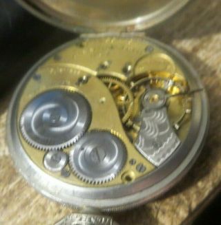 vintage Elgin Pocket Watch 15 jewel 14k Gold Filled 5