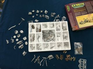 Goblin Battle Chariots and more in Vintage Citadel box. 3