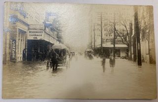 Vintage Photographs of San Antonio Texas Flood Early 1900 ' s 5