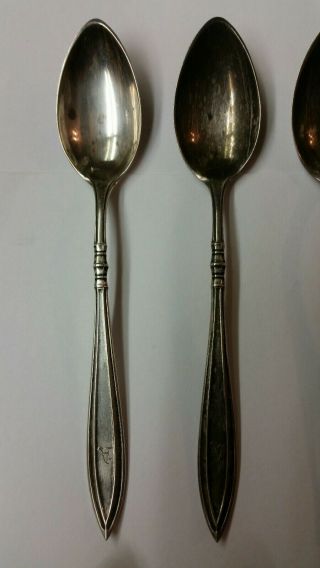 vintage Gorham sterling silver spoons 1918 - ten piece 6