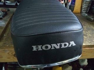 Vintage Honda Cb360 Vintage Oem Seat 1974 - 1976 Cb 360 Cb360t Motorcycle Sport