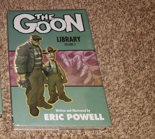 The Goon Library Volume 3 Cheapest On Internet - In Shrink Wrap Rare