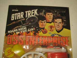 1977 AHI Star Trek USS Enterprise Fly Away Toy NMOC Rare 2