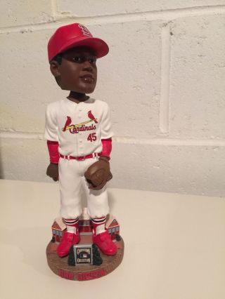 2003 BOB GIBSON BOBBLEHEAD LEGENDS OF THE PARK ST.  LOUIS CARDINALS RARE & 2