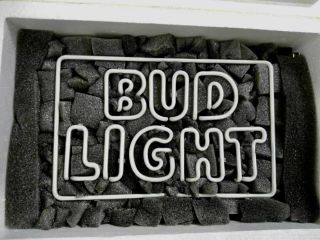 BUD BUDWEISER BEER BAR VINTAGE CLUB MAN CAVES MILLER NFL NEON SIGN LIGHT 12 