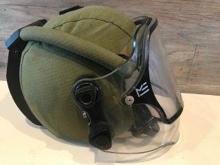 Med - Eng Helmet Srs - 5 - Display Use Only / Non - Operational - Rare Collectible