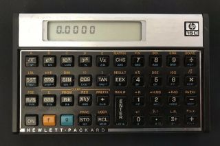 Vintage Hewlett - Packard Hp 15c Scientific Calculator