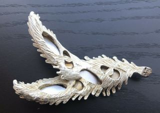 Vintage Signed HAR Dragons Tooth Necklace Pendant Broken Repair Fantasy 6
