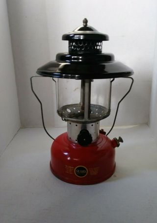 Vintage Rare 5/64 Sears Red Tank Large Black Hat No.  74070 Lantern