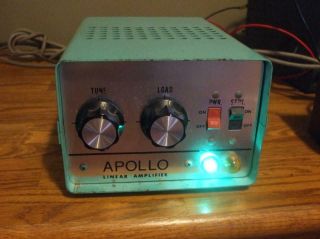Vintage Apollo Ham Radio Linear Tube Amplifier