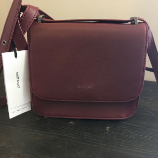 Matt & Nat Vintage Scarlett Crossbody In Cerise,  Nwt