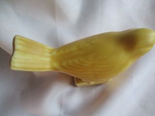 RARE Rookwood Pottery Arts & Crafts YELLOW CANARY Paperweight 1934 A real Beauty 5