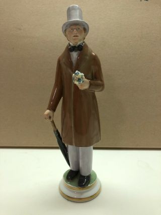 Hans Christian Anderson Figure Denmark Royal Copenhagen Rare 4216 Porcelain