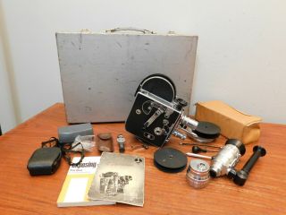Paillard Bolex H8 Vintage Camera Set & 6 Lenses & Accessories