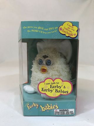 NIB VTG ’99 Furby Babies Rare Sheeps Wool Model 70 - 940 NC 7