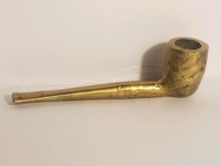 Rare Vintage Unmarked MidCentury Modern Carl Aubock Austria Brass Pipe 4