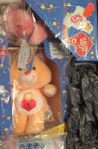 (awaiting Payment) (2) Vintage Care Bears In Boxes