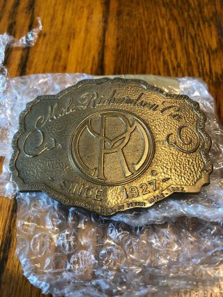 Vintage Mole Richardson Steampunk PRIVATE EDITION Belt Buckle Since 1927 2