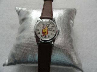 Mighty Mouse Vintage Swiss Made Mechanical Wind Up Watch