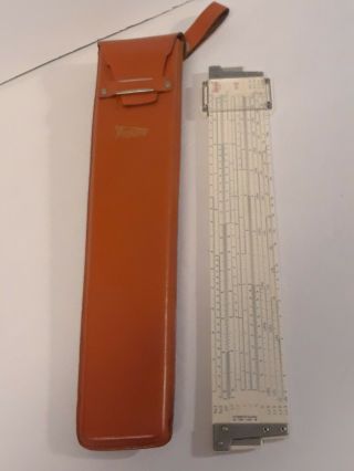 K - E 68 1100 Deci - Lon Made Usa 1947 Vintage Keuffel & Esser Co Slide Ruler