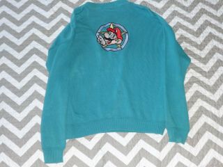 Nintendo Employee Sweater Promo Promotional Store Display 1992 Vintage 90s Rare