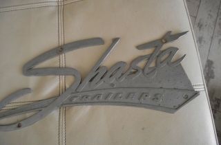Vintage Travel Trailer Emblem,  Shasta