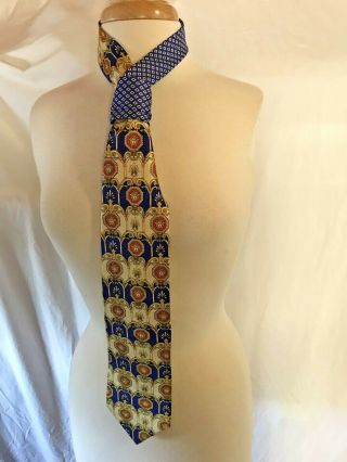 Vintage Gianni Versace Men Tie Made In Italy