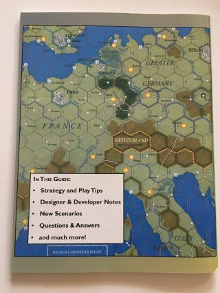 Vintage TOTALER KRIEG WW II in Europe Decision Games 1999,  Player’s Guide,  Bonus 5